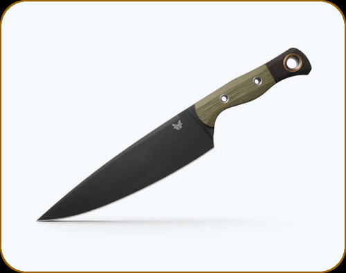 Benchmade - Chef Knife - 8.17" Blade - CPM-154 - OD w/Black Bolster G10 Handle - 4025BK-01
