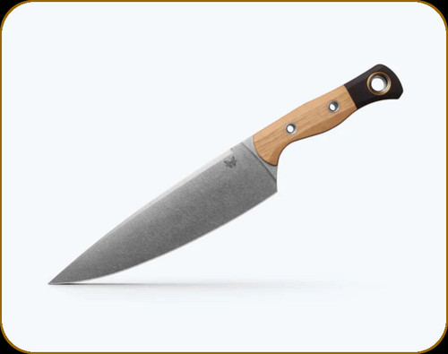 Benchmade - Chef Knife - 8.17" Blade - CPM-154 - Maple Valley Richlite Handle w/Black G10 Bolster - 4025-02