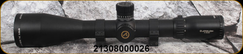 Consign - Athlon Midas, 5-25x56mm, APLR4 FFP reticle, Etched Glass reticle, 34mm tube, Precision Zero Stop, c/w rings