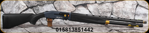 Mossberg - 12Ga/3"/24" - 940 JM Pro Optic-Ready 5-Shot - Semi-Auto Black Synthetic Stock/Grey Receiver/Matte Blued, Vent Rib Barrel, HIVIZ TriComp Fiber Optic Sight, Mfg# 85144