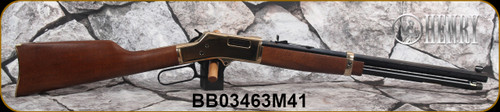 Henry - 41Mag - Big Boy - Lever Action Rifle - American Walnut Stock/Brass Receiver/Blued, 20"Barrel, 10 Round Capacity, Mfg# H006M41, S/N BB03463M41