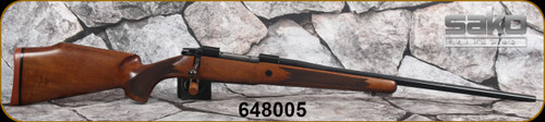 Consign - Sako - 25-06Rem - Model AV - Checkered Walnut Monte Carlo Stock/Blued Finish, 22.4"Barrel