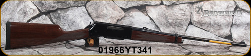 Browning - 270Win - BLR Lightweight `81 - lever-action rifle - Glos Finish Straight grip walnut stock w/cut checkering/Aluminum Alloy Receiver/polished blued finish, 22"Precision barrel, Mfg# 034006124, S/N 01966YT341