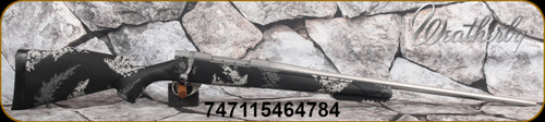 Weatherby - 6.5PRC - Vanguard Stainless ARCA - SMU - Black polymer Monte Carlo stock with grey & White accents/Stainless, 24"Threaded Barrel, PEAK 44 ARCA/Pic Rail, Mfg# VC4465PPR4T