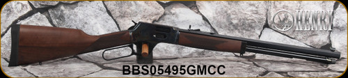 Henry - 357Mag/38Spl - Big Boy Side Gate Carbine - Large Loop Lever Action - American Walnut Straight-Grip Stock/Color Case Hardened Frame/Blued, 16.50"Octagonal Barrel, 7+1 Capacity, Mfg# H012GMRCC, Mfg# BBS05495GMCC
