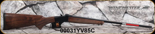 Winchester - 22Hornet - 1885 Low Wall Hunter High Grade - Oil Finish Checkered GRIV walnut curved grip stock w/Schnabel-style forearm/Blued, 24"octagon barrel, one-piece scope base, Mfg# 534293206, S/N 00031YV85C