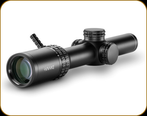 Hawke Optics - Vantage HD 30 - 1-8x24mm - SFP - 30mm Tube - Illum. Circle Dot Ret (8x) - 14 311