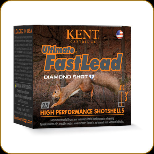 Kent - 410 Ga 3" - 11/16oz - Shot 7.5 - Ultimate FastLead - High Performance Diamond Shot - 25ct - K4103UFL19-7.5