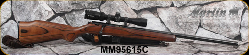 Consign - Marlin - 17HMR - XT17 - Brown Laminate Stock/Blued Finish, 22"Heavy Barrel, c/w Vortex Crossfire II, 2-7x32, v-plex reticle, leather sling
