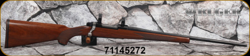Consign - Ruger - 22-250Rem - M77 Hawkeye - Select Walnut Stock/Blued Finish, 22"Barrel, 1"rings - approx.200rds fired