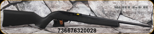 Ruger - 22LR - 10/22 Standard - Black Lightweight polymer stock w/M-LOK slots/Blued, 18.5"Barrel, BX-Trigger, Mfg# 32002