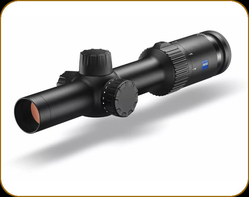 Zeiss - Conquest V4 - 1-4x24mm - SFP - Capped Elevation Turret - 30mm Tube - Illuminated #60 Plex Ret - 522905-9960-000