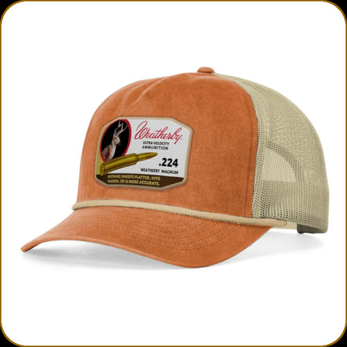Weatherby - Retro Hat - 224 Wby Mag - Jackalope - RETRO224HAT-J