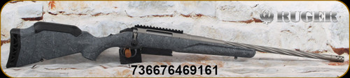 Ruger - 6.5PRC - American Rifle Generation II - Grey Splatter Gen II American Stock/Gunmetal Grey Cerakote, 20"Spiral Fluted Barrel, Picatinny Scope Base, Mfg# 46916