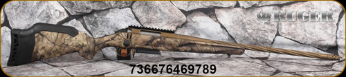 Ruger - 6.5Creedmoor - American Rifle Gen II - Go Wild Camo I-M Brush/Burnt Bronze Cerakote, 22"Threaded(5/8"-24) Barrel, Factory-installed, one-piece Picatinny scope base, Mfg# 46978