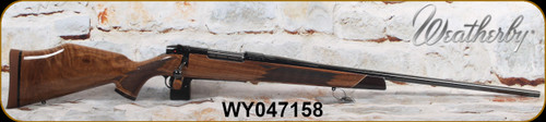 Weatherby - 270WbyMag - Mark V Deluxe - AA fancy grade Claro walnut Monte Carlo stock w/rosewood caps & Maplewood spacers/High Lustre Blued, 26" #2 Contour Barrel, Triggertech Trigger, Mfg# MDX01N270WR6O, S/N WY047158