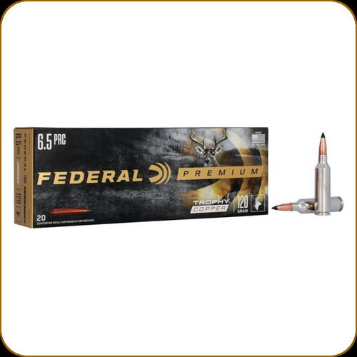 Federal - 6.5 PRC - 120 Gr - Trophy Copper - 20ct - P65PRCTC1