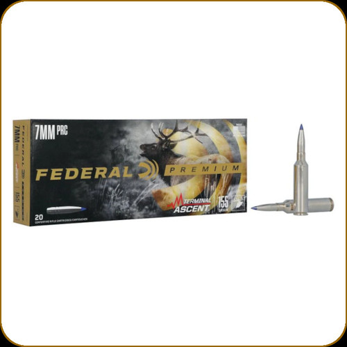 Federal - 7mm PRC - 155 Gr - Terminal Ascent - 20ct - P7PRCTA1