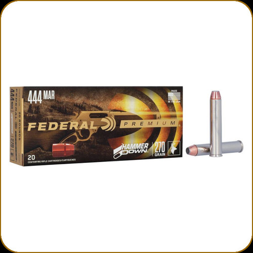 Federal - 444 Marlin - 270 Gr - Hammer Down - Bonded Soft Point - 20ct - LG444M1 — Prophet River