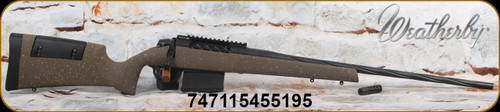 Weatherby - 6.5WbyRPM- Model 307 Range XP Terrain - Brown Speckle Pattern w/Graphite Black Cheek Piece lightweight vertical grip stock/Graphite Black Cerakote Finish, 24"Spiral Fluted Barrel, 5rd Magpul Magazine, Mfg# 3WR0165RWR6B