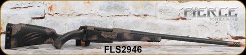 Fierce - 7mmPRC - Carbon Rogue XP - Sonora Camo Carbon Fiber ROGUE Stock/Smoked Bronze Cerakote/Fierce C3 Carbon Match Grade, 22"Barrel, Radial Brake, Trigger Tech Primary ProCurve, Mfg# 853418417836, S/N FLS2946