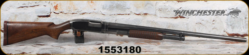 Consign - Winchester - 12Ga/3"/30" - Model 12 - Pump Action - Select Walnut Stock/Blued Finish, Fixed Full Choke - 'Heavy Duck Gun' - crack in bottom of stock, right behind trigger guard(pictured)