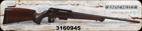 Consign - Anschutz - 223 Rem - Model 1771 - Select Dark Walnut Stock w/Schnabel Forend/Blued Finish, 23"Barrel, Picatinny rail, Oversized Bolt Handle knob