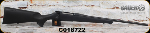 Consign - Sauer - 6.5x55SE - S100 Classic XT - Bolt Action Rifle - Black Synthetic ERGO MAX Stock/Blued, 22"Barrel, 5 Round Detachable Magazine, Adjustable Trigger, Mfg# S1S655 - New, in orig.box