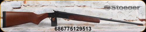 Stoeger - 410Ga/3"/26" - Reuna AE - Single Barrel Shotgun - Walnut Stock/Matte Black Finish, Fixed Choke, Auto-Eject, Mfg#IGA41