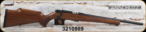 Anschutz - 22LR - Model 1712 G-28 Silhouette Sporter - Oiled walnut Monte Carlo stock w/roll-over cheek piece & Schnabel forend/Blued Finish, 18"Threaded Barrel, Mfg# 100-013836, S/N 3210989