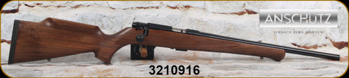 Anschutz - 22LR - Model 1712 G-28 Silhouette Sporter - Oiled walnut Monte Carlo stock w/roll-over cheek piece & Schnabel forend/Blued Finish, 18"Threaded Barrel, Mfg# 100-013836, S/N 3210916