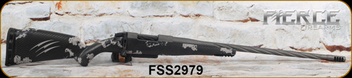 Fierce - 6mmCreedmoor - Twisted Rogue XP - Phantom Camo Carbon Fiber rogue stock/Tungsten Cerakote, 22"match grade #4 contour deep spiral fluted steel barrel, Threaded 5/8×24, S/N FSS2979