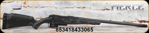 Fierce - 6mmCreedmoor - Carbon Rogue XP - Trophy Camo Carbon Fiber ROGUE Stock/Black Cerakote/Fierce C3 Carbon Match Grade, 22"Barrel, Radial Brake, Trigger Tech Primary ProCurve, Mfg# 853418433065