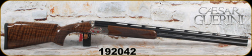 Caesar Guerini - 12Ga/2.75"/32"- Invictus Artco Ascent Sporting - Select Walnut Monte Carlo stock w/DTS adjustable comb & Rounded forend/Engraved Nickel Receiver w/Red Accents/Blued Barrels, Mfg# A06083 S/N 192042