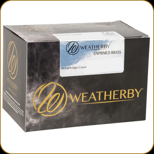 Weatherby - 30-378 Wby Mag - Unprimed Brass - 50ct - BRASS303CT50