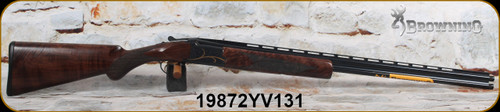 Browning - 410Ga/3"/28" - Citori Gran Lightning - Lightning-style Grade V/VI walnut stock/high relief engraved receiver/Polished Blued, Ivory front bead sight, Midas grade Invector-Plus extended black band chokes, Mfg# 018117913, S/N 19872YV131