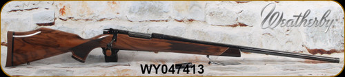 Weatherby - 30-378WbyMag - Mark V Deluxe - AA fancy grade Claro walnut Monte Carlo stock w/rosewood caps & Maplewood spacers/High Lustre Blued, 26" #3 Contour Barrel, Triggertech Trigger, Mfg# MDX01N303WR8B, S/N WY047413