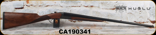 Huglu - 410Ga/3"/26" - 202B Mini - SxS - Double Trigger - Ugraded Turkish Walnut/Case Hardened Receiver/Trigger Guard/Blued Barrel, SKU# 8681715394770, S/N CA190341