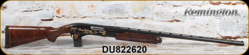 Used - Remington - 12Ga/3"/30" - Model 870 Magnum - Ducks Unlimited Mississippi Edition - Grade AAA Walnut Stock/Gold Inlay Receiver/Blued Barrel, Fixed Full Choke - unfired, no box