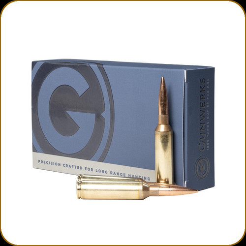 Gunwerks - 22 Creedmoor - 80 Gr - Berger VLD (Very Low Drag) Hunting - 20ct - M6000