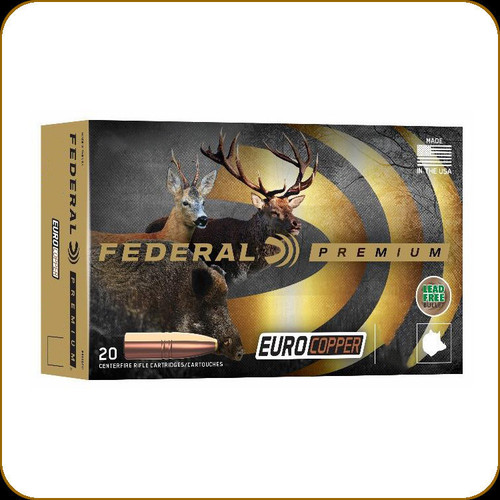 Federal - 6.5 Creedmoor - 120 Gr - EuroCopper - 20ct - P65CRDCXI