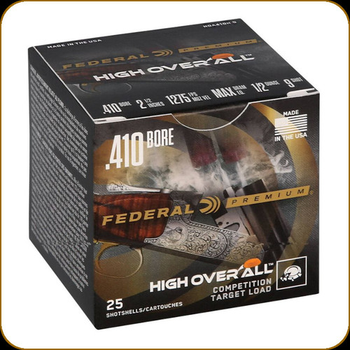 Federal - 410 Ga 2.5" - 1/2oz - Shot 9 - High Over All - 20ct - HOA410H 9 — Prophet River