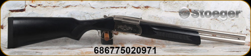 Stoeger - 12Ga/3"/20" - Condor Outback Nickel - O/U - Walnut Stock/Nickel Receiver/Blued Finish Barrels, IC, M Chokes, Mfg# 31080, STOCK IMAGE