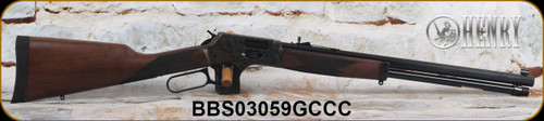 Henry - 45Colt - Big Boy Color Case Hardened Rifle - Lever Action - American Walnut Stock/Color Case Hardened Steel Receiver/Blued Steel, 20"Octagonal Barrel, 10 Round capacity, Mfg# H012GCCC, S/N BBS03059GCCC