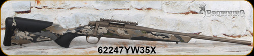 Consign - 6.5PRC - X-Bolt 2 Speed SPR - Browning OVIX Camo finish Adj.Vari-Tech composite stock/Smoked Bronze Cerakote, 20"Fluted sporter-weight barrel, 1:7", Mfg# 036010294, c/w picatinny rail - 200rds fired - in orig.box