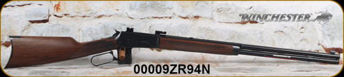 Used - Winchester - 25-35Win - Model 94 Sporter - straight grip Satin Finish Walnut Stock w/bordered cut checkering/Blued, 24"Triple-checked Half Round/half Octagon button rifled barrel, Mfg# 534178175 - only 7rds fired - in orig.box
