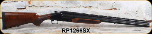Tactical Imports - 12Ga/3"/26" - Rampart SX - Triple Barrel Shotgun - Oil-Finish Turkish Walnut/Black Finish, FO Sights, Mfg# RP1266SX