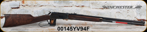 Winchester - 30-30Win - Model 94 Deluxe Sporting - Lever Action - Hand Selected satin oil finish Grade V/VI Walnut Stock/Color case hardened/deeply blued finish, 24"Half round/half octagon barrel, Mfg# 534291114, S/N 00145YV94F