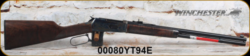 Winchester - 30-30Win - 1894 Deluxe Short Rifle - Lever Action Grade V/VI Black Walnut/Case Hardened Receiver/Gloss Blued, 20"Barrel, 7 round Tubular Magazine, Mfg# 534284114, S/N 00080YT94E