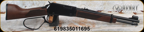 Henry - 22WMR - Mare's Leg - Large Loop Lever Action Handgun - American WalnutStraight-Grip Stock/Blued, 12.875" Barrel, 8 Rounds, Adjustable Rear, Mfg# H001ML-22M - STOCK IMAGE